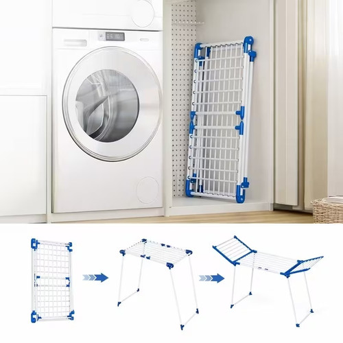 Foldable clothes airer - foldable, drying