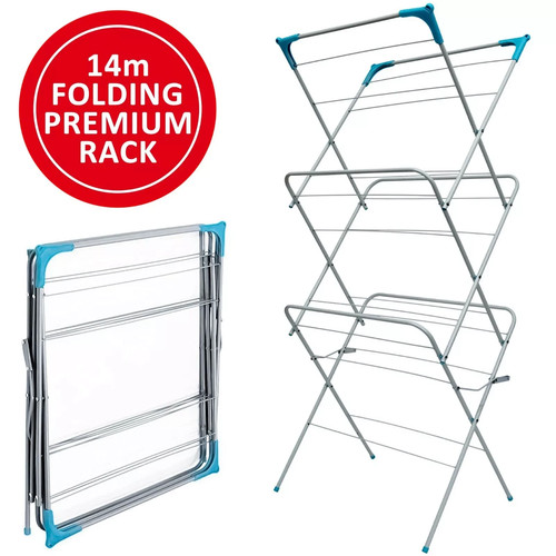 Tier drying rack clothes - rack,