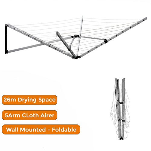 Arm 26m folding wall mounted - 5,
