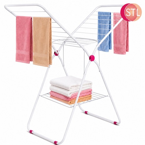 Tier clothes airer foldable - 2,