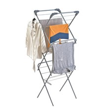 GREY FOLDING CLOTHES AIRER