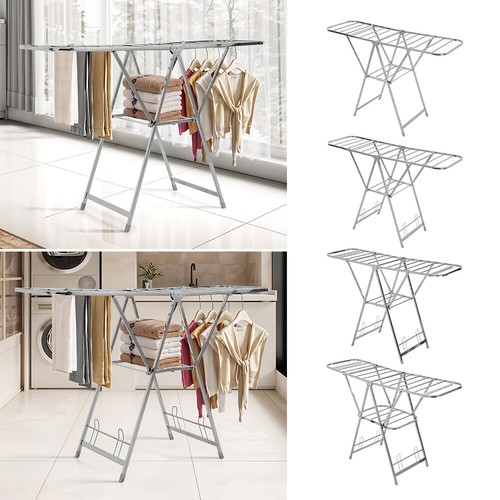 Clothes airer drying - clothes,