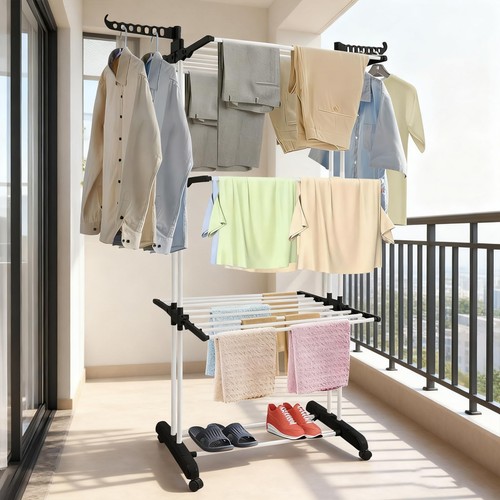 Tier foldable clothes airer - 4,