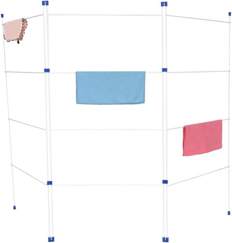 Fold gate airer white - fold,