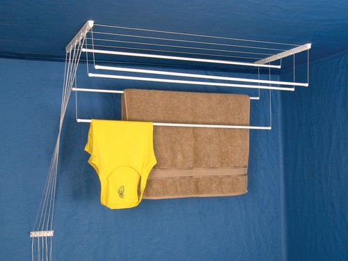 Ceiling clothes dryer - ceiling, laundry