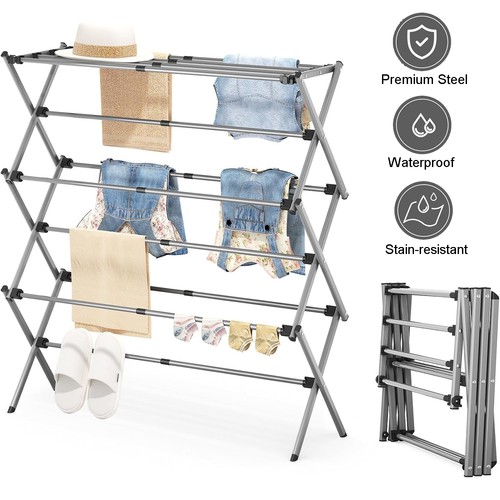 Tier drying rack clothes - tier,
