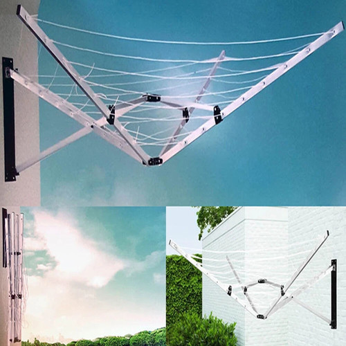 Wall mounted arm 26m clothes - mounted,