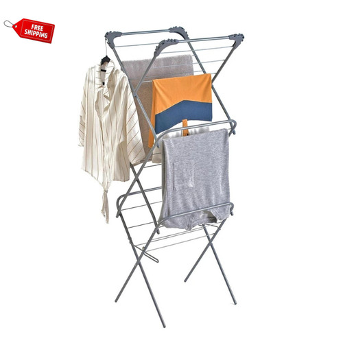 15m folding clothes airer - folding,
