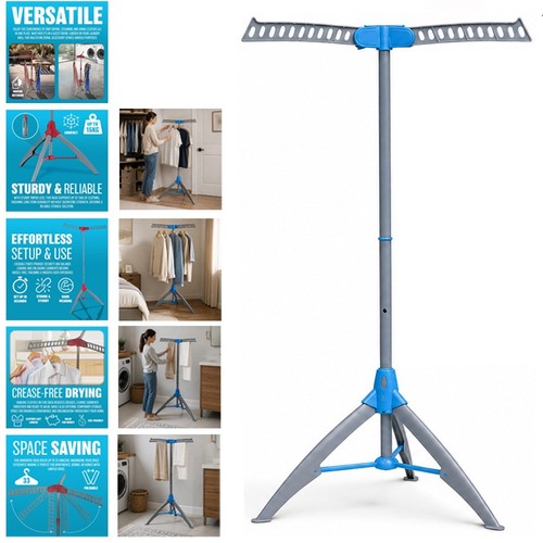 Folding clothes dryer rack - clothes,