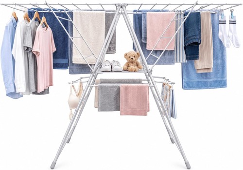 Winged clothes airer 19m - winged,
