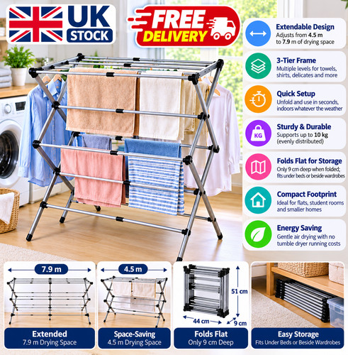 Tier extendable folding - 3,