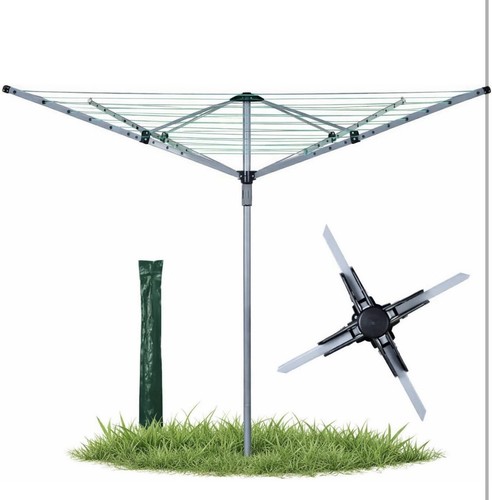 60m rotary airer - 60m, clothes