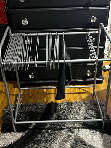 Freestanding metal clothes - metal,
