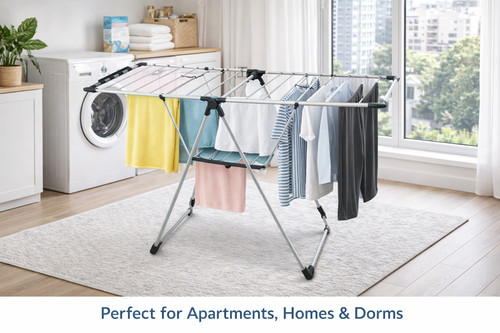 Premium foldable clothes airer - premium,