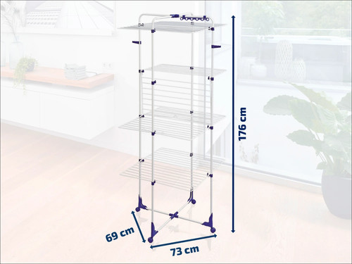Tier clothes drying rack - 4-tier,