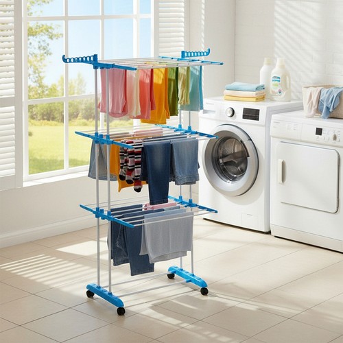 Tier foldable clothes airer - 4,