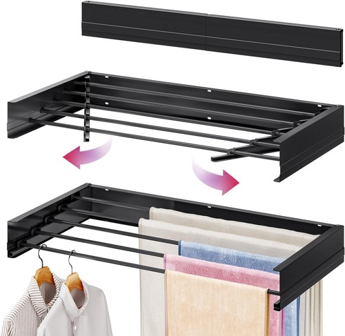 Wall mounted clothes airer - wall,