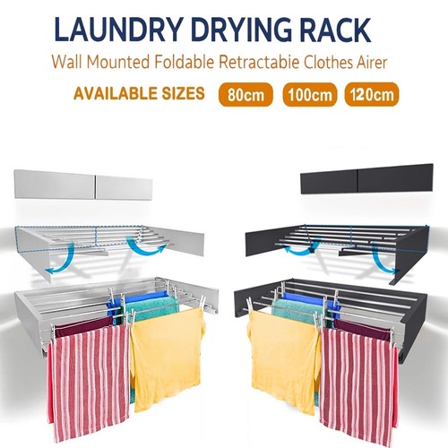 Laundry drying rack wall - drying,
