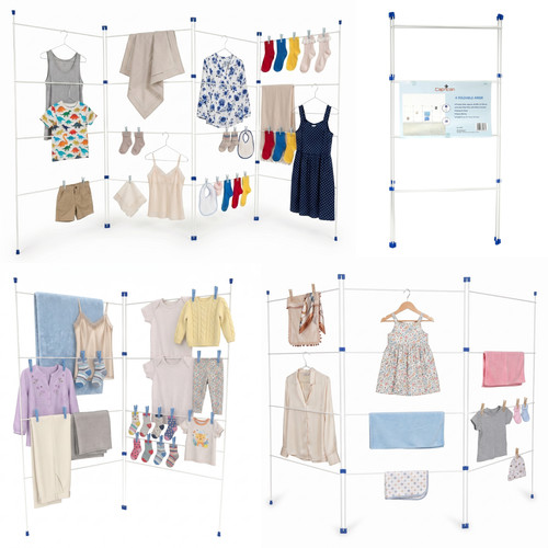 Fold gate airer clothes - 2,