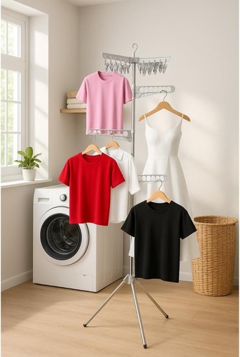 Tripod rotary clothes - rotary,