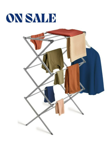 Tier clothes airer foldable - clothes,